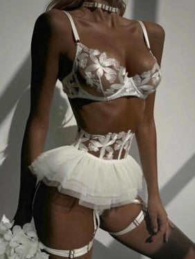 Tulle set (white)