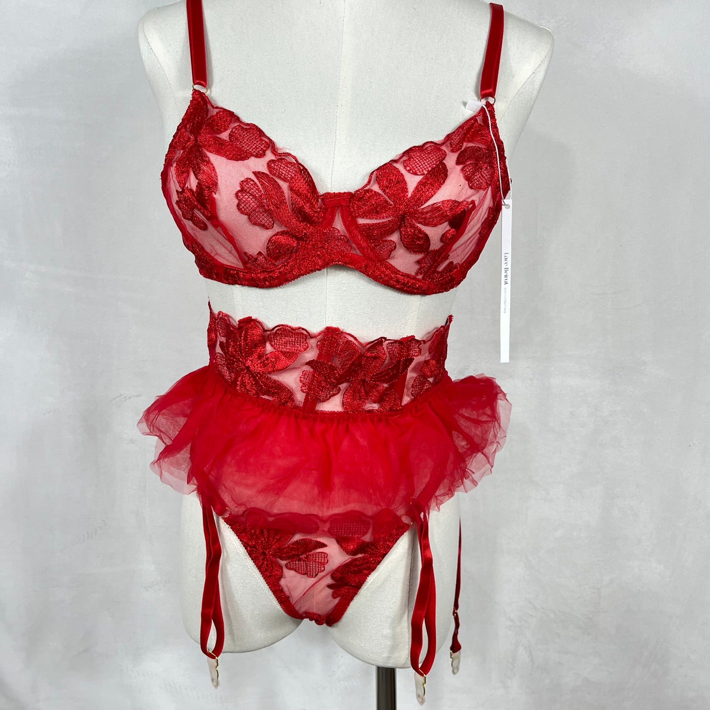 Tulle set (red)