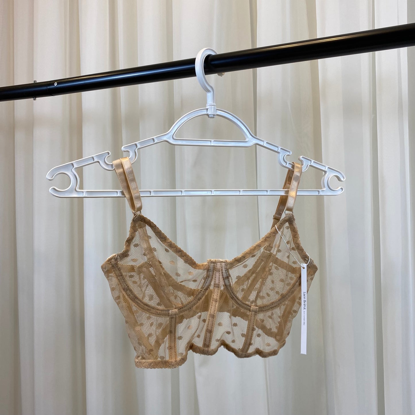 Nude polka set