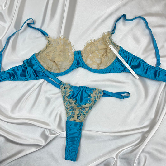 Silky blue set