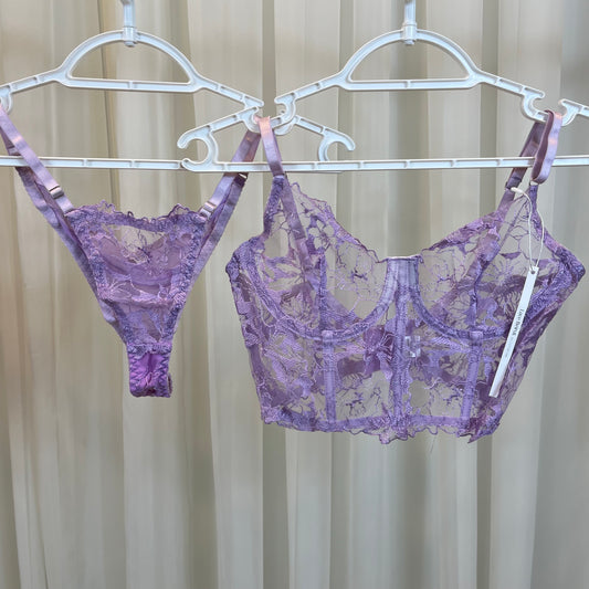 Violet corset set